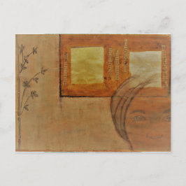 Cartão Postal postal de arte