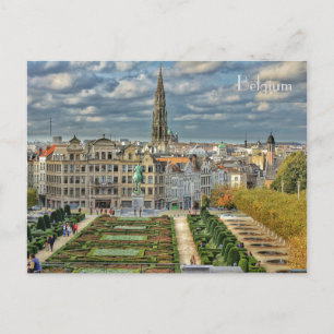 Cartão Postal postal de Bruselas en Bélgica