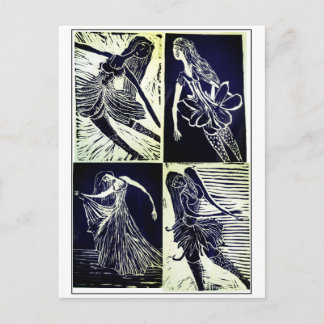 Cartão Postal Postal de DISEÑO JOY