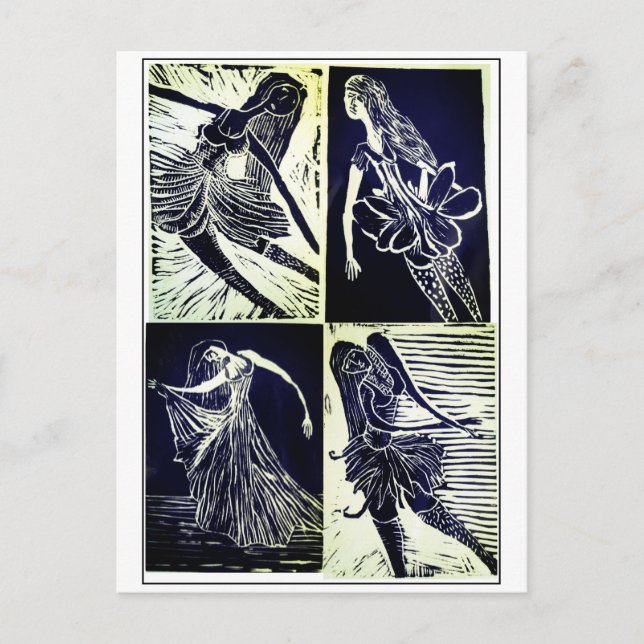 Cartão Postal Postal de DISEÑO JOY (Frente)