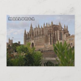Cartão Postal postal de la Catedral de Mallorca - Maiorca