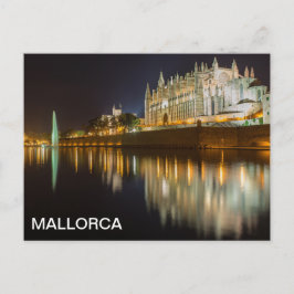 Cartão Postal postal de la Catedral de Palma de Mallorca