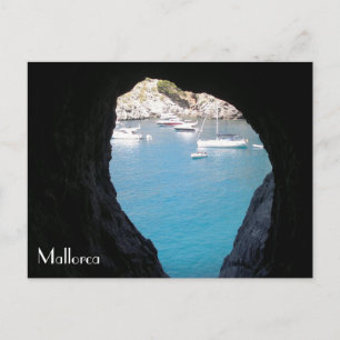 Cartão Postal postal mirador de Sa Calobra en Mallorca