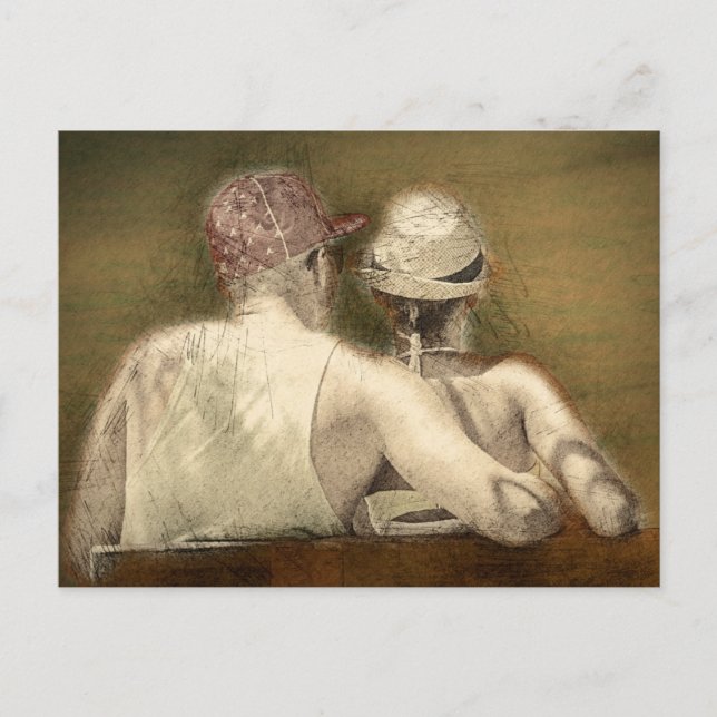 Cartão Postal Postal nosotros (Frente)