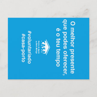 Cartão Postal Postal - O melhor apresentado