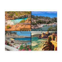 postal playas y calas de Mallorca - Majorca
