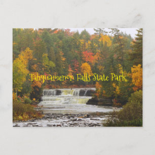 Cartão Postal postal, Tahquamenon Falls State Park, Michigan