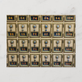 Cartão Postal Postar Caixas de Bloqueio Combinado do Office