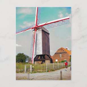 Cartão Postal Postar Cominho em uma fazenda