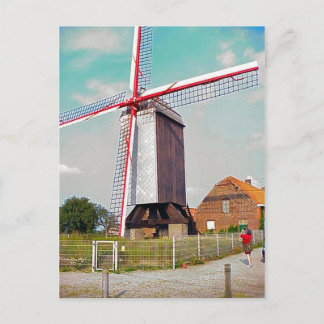 Cartão Postal Postar Cominho em uma fazenda