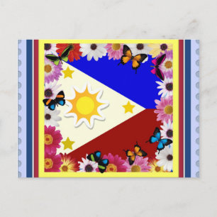 Cartão Postal Postard de Sinalizador Filipino