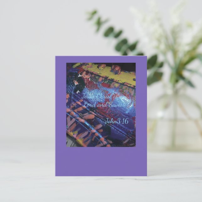 Cartão Postal Postcard (Em pé/Frente)