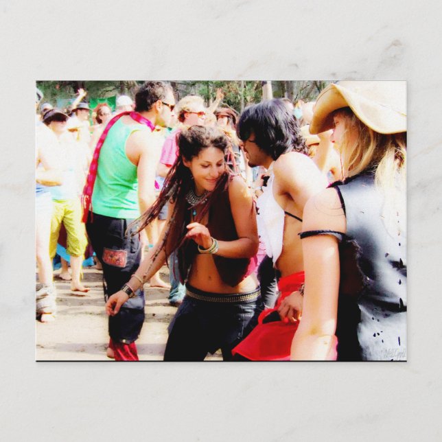 Cartão Postal POSTCARD Akasha GrooViN (Frente)