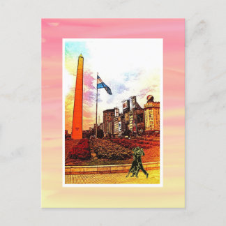 Cartão Postal Postcard Buenos Aires Argentina
