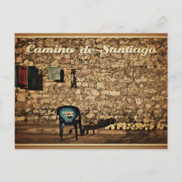 Cartão Postal postcard Camino de Santiago