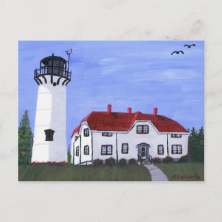 Cartão Postal Postcard, Chatham Light by M. Laplante