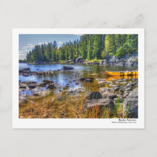 Cartão Postal PostCard com setas rochosas