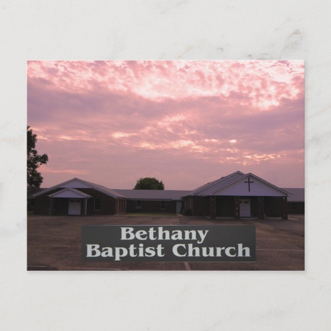 Cartão Postal PostCard da Bethany (Frente)