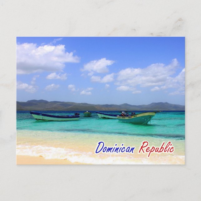 Cartão Postal PostCard da República Dominicana (Frente)