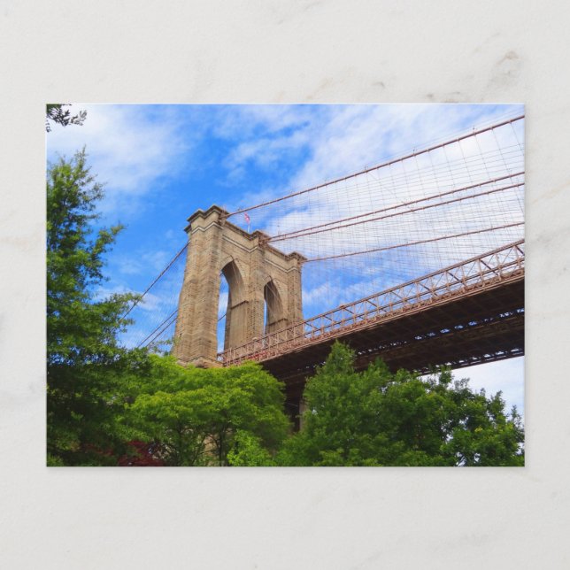 Cartão Postal Postcard do Brooklyn nº 1-1 (Frente)