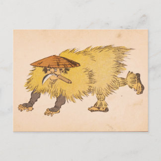 Cartão Postal Postcard - Japanese ukiyo-e Minowaraji yokai