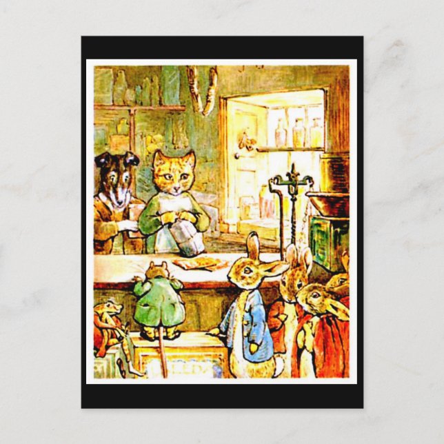 Cartão Postal Postcard-Kids Art-Beatrix Potter 10 (Frente)