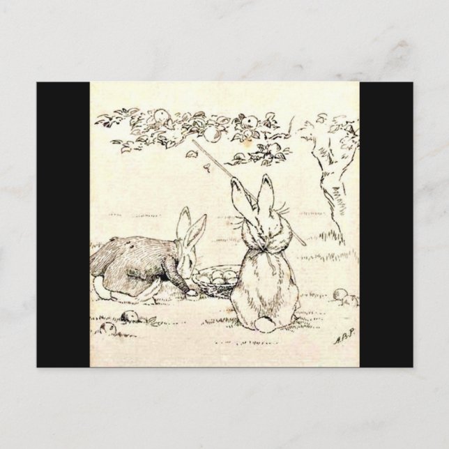 Cartão Postal Postcard-Kids Art-Beatrix Potter 18 (Frente)