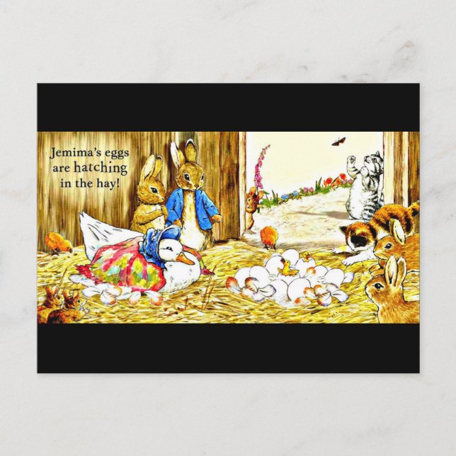 Cartão Postal Postcard-Kids Art-Beatrix Potter 26 (Frente)