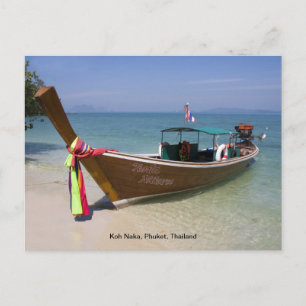 Cartão Postal Postcard - Koh Naka, Phuket, Thailand