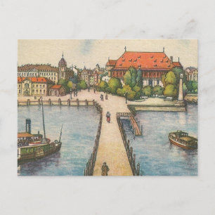 Cartão Postal Postcard - Lake Constance, Konstanz