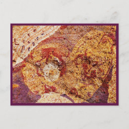 Cartão Postal Postcard Love and Peace "Earth-Design"