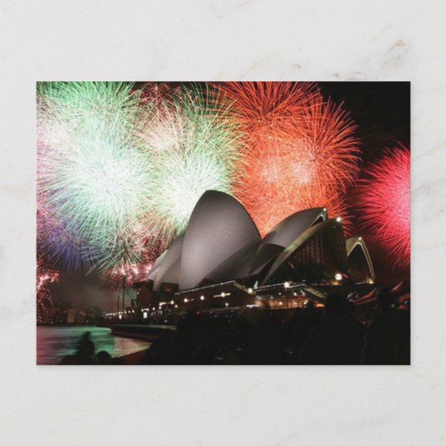 Cartão Postal Postcard-Sydney Opera House (Frente)