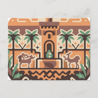 Cartão Postal postcard which shows of 'GHARDAIA' in Algerie