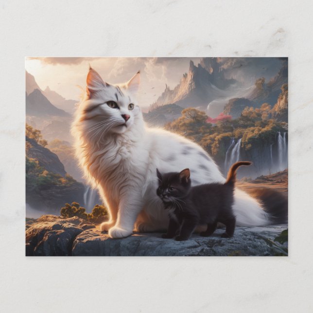 Cartão Postal Postcards  Cat  Série 11 05 (Frente)