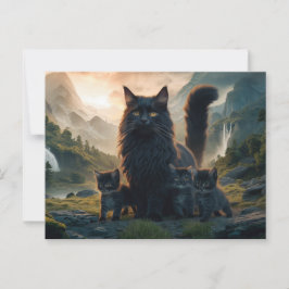 Cartão Postal Postcards Cat Série 11 22