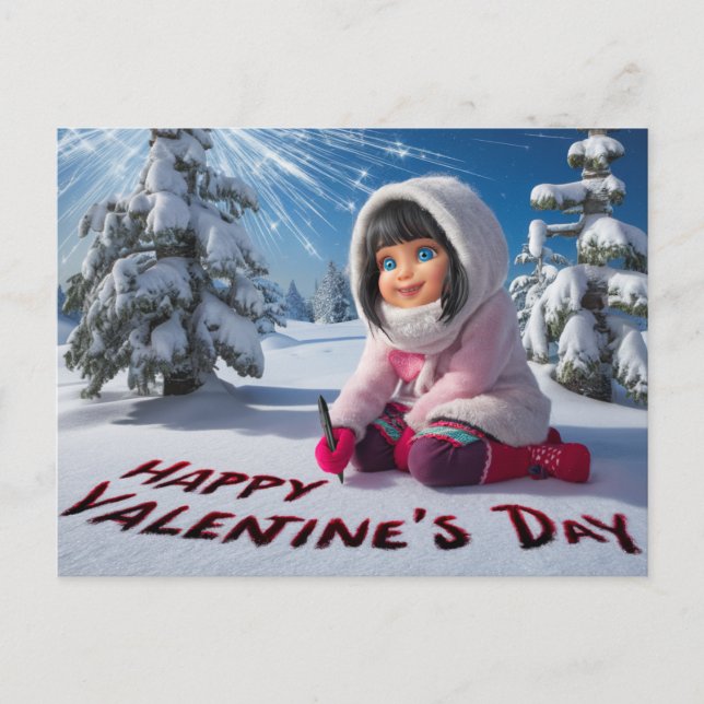 Cartão Postal Postcards happy valentine's day 02 (Frente)