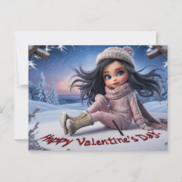 Cartão Postal Postcards happy valentine's day 03