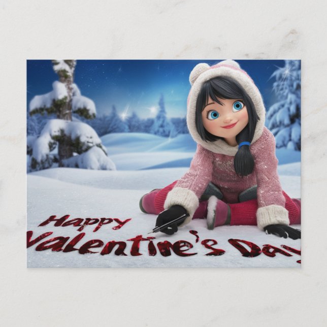 Cartão Postal Postcards happy valentine's day 06 (Frente)