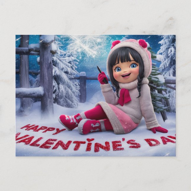 Cartão Postal Postcards happy valentine's day 10 (Frente)