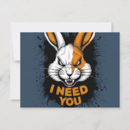 Cartão Postal Postcards I Need You 04