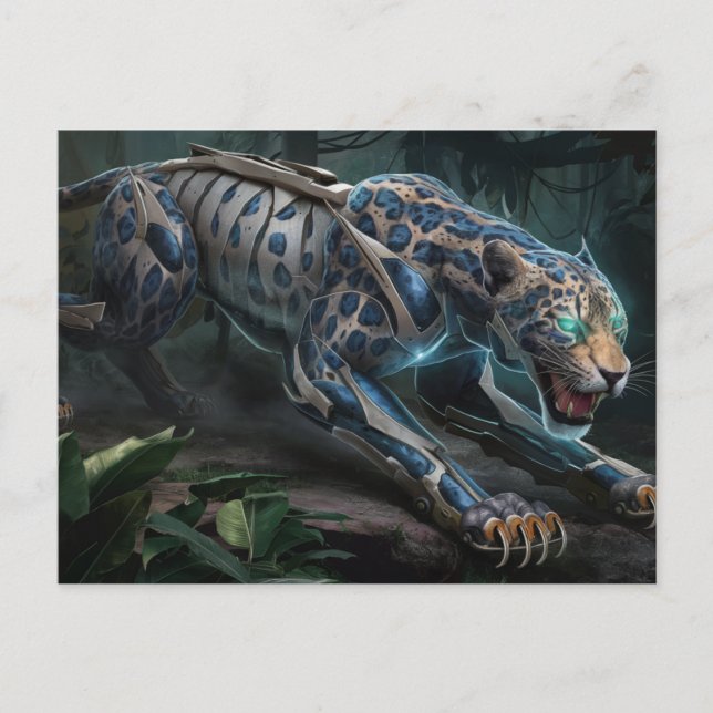 Cartão Postal Postcards Séries 1  Robotique (Frente)