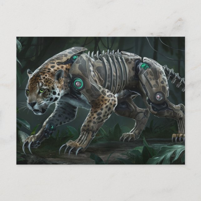 Cartão Postal Postcards Séries 1  Robotique 02 (Frente)