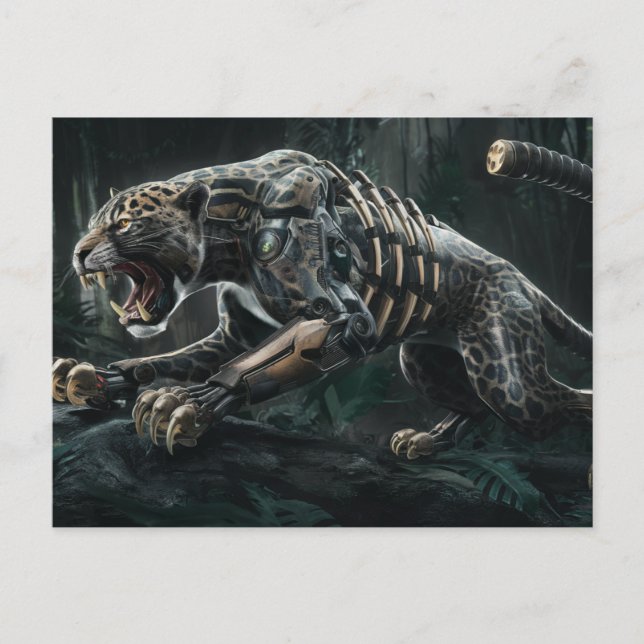 Cartão Postal Postcards Séries 1  Robotique 03 (Frente)