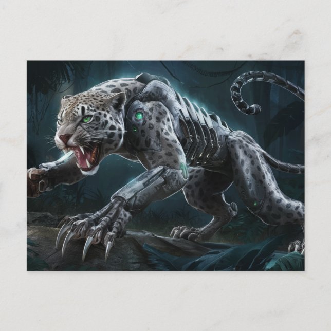 Cartão Postal Postcards Séries 1  Robotique 04 (Frente)