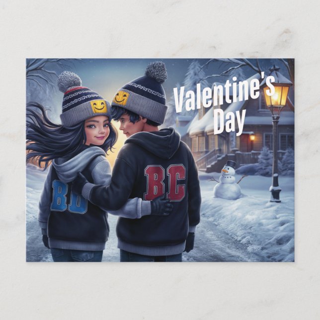 Cartão Postal Postcards Valentine's Day 2 04 (Frente)