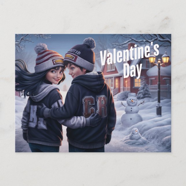 Cartão Postal Postcards Valentine's Day 2 07 (Frente)