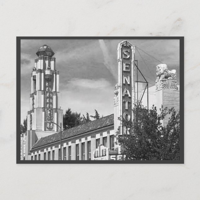 Cartão Postal POSTCARTÃO ~ Teatro Senador (Frente)