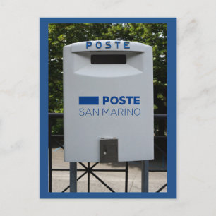 Cartão Postal Poste San Marino