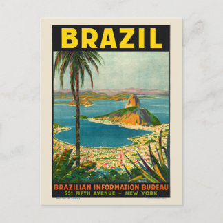 Cartão Postal Poster Brasil 1940
