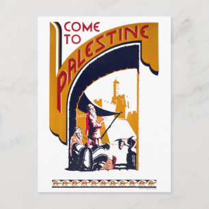 Cartão Postal Poster da Palestina Restaurada